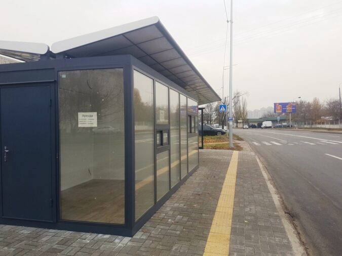 Кіоск, МАФ, Зупиночний комплекс, Павільйон, улица Березняковская, 28, Киев, Украина, Фото №2