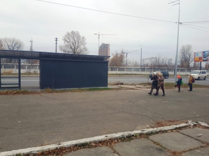 Кіоск, МАФ, Зупиночний комплекс, Павільйон, улица Березняковская, 28, Киев, Украина, Фото №4