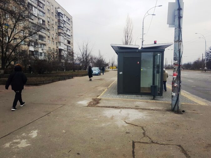 Кіоск, МАФ, Зупиночний комплекс, Павільйон, улица Маршала Малиновского, 11, Киев, Украина, Фото №4