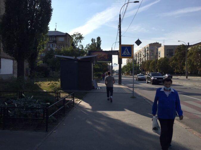 Зупиночний комплекс, Гуртожиток АТП, 12, Prazka Street, Старая Дарница, Соцгород, Днепровский район, Киев, 02090, Украина, Фото №4