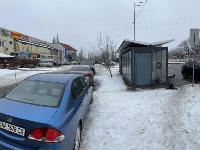 Кіоск, МАФ, Зупиночний комплекс, 28, Berezniakivska Street, Березняки, Днепровский район, Киев, 02152, Украина, Фото №3